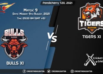 Pondicherry T20, 2021 Live Match 9, BUL vs TIG LIVE Streaming for free, When, Where, How to Watch