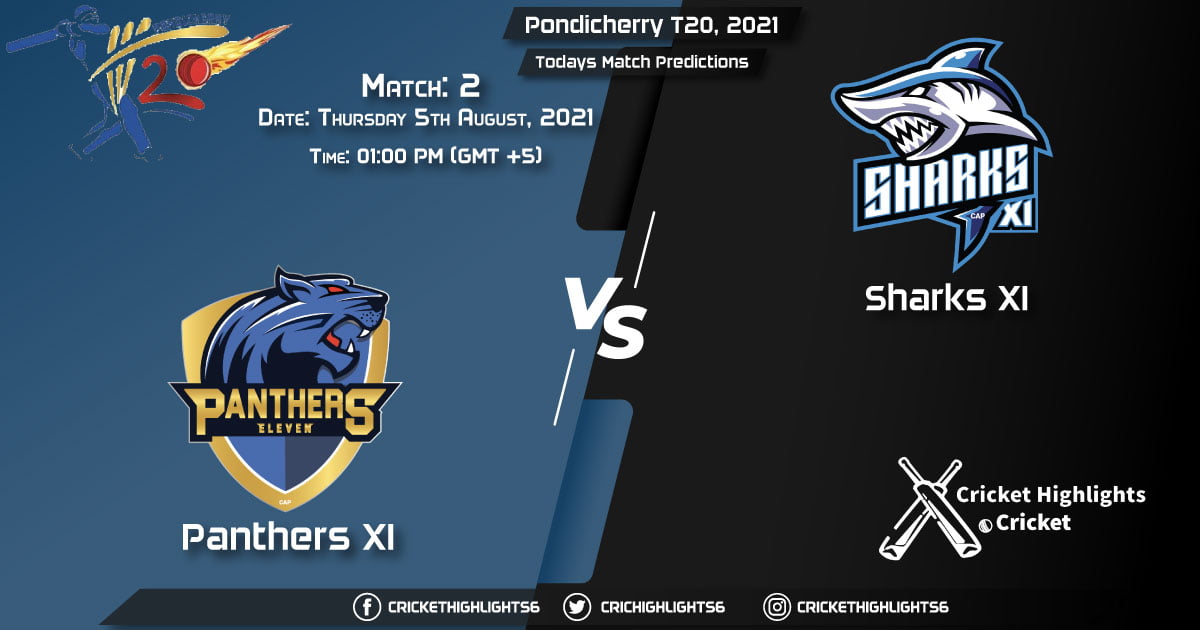 Pondicherry T20, 2021, Match 2 PAN vs SHA, Playing 11 & Today's Match Predictions