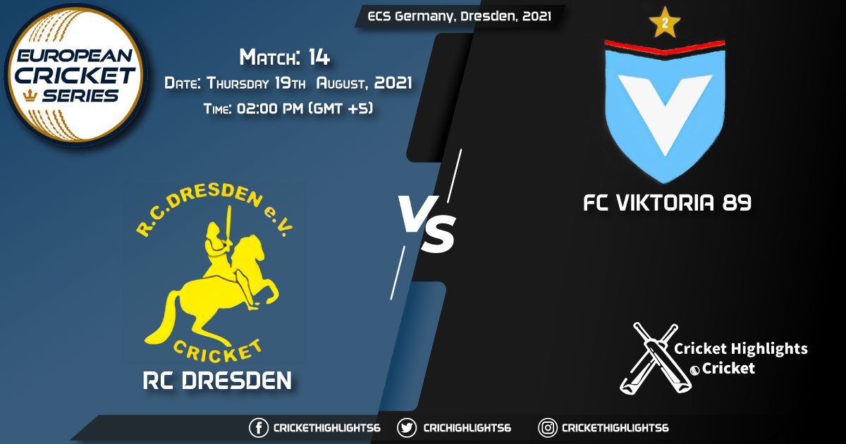 RCD vs VIK, Live Scorecard, Match 14, August 19, 2021, Live Cricket Score, ECS Germany, Dresden, 2021