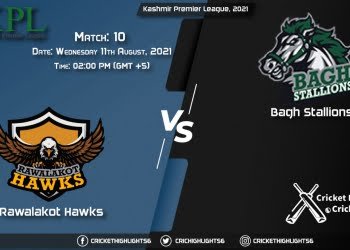 RH vs BS, Live Scorecard, Match 10, August 11, 2021, Live Cricket Score, Kashmir Premier League, 2021