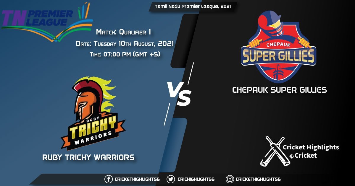RTW vs CSG, Live Scorecard, Match Qualifier 1, August 10, Live Cricket Score, Tamil Nadu Premier League, 2021
