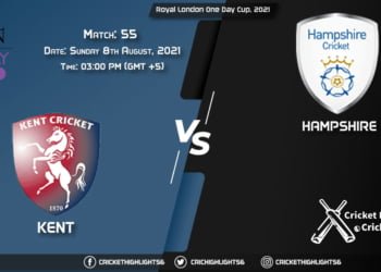 Royal London One-Day Cup, 2021 Live Match 55, KET vs HAM LIVE Streaming for free, When, Where, How to Watch