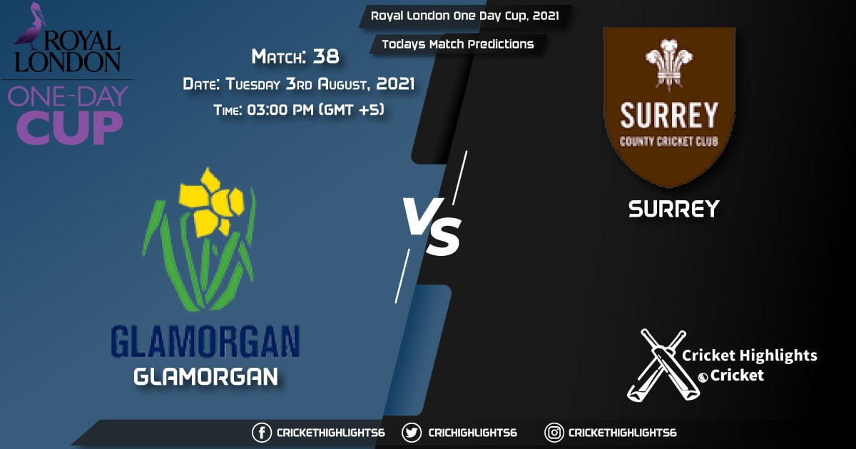 Royal London One-Day Cup, 2021, Match 38 GLA vs SUR, Playing 11 & Today's Match Predictions