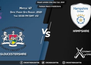Royal London One-Day Cup, 2021, Match 47 GLO vs HAM, Playing 11 & Today's Match Predictions