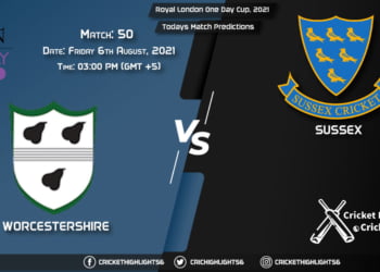 Royal London One-Day Cup, 2021, Match 50 WOR vs SUS, Playing 11 & Today's Match Predictions