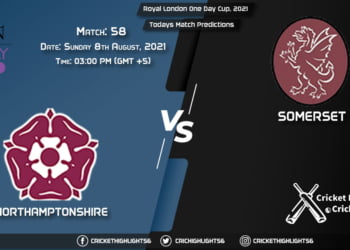 Royal London One-Day Cup, 2021, Match 58 NOR vs SOM, Playing 11 & Today's Match Predictions