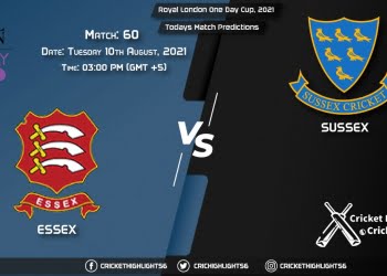 Royal London One-Day Cup, 2021, Match 60 ESS vs SUS, Playing 11 & Today's Match Predictions