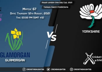 Royal London One-Day Cup, 2021, Match 67 GLA vs YOR, Playing 11 & Today's Match Predictions