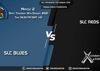 SLC Invitational T20 League, 2021, Match 2 SLBL vs SLRE, Playing 11 & Today's Match Predictions