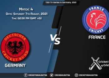 T20I Tri-Series in Germany, 2021 Live Match 4, GER vs FRA LIVE Streaming for free, When, Where, How to Watch