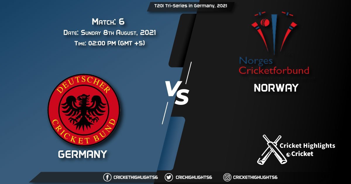 T20I Tri-Series in Germany, 2021 Live Match 6, GER vs NOR LIVE Streaming for free, When, Where, How to Watch