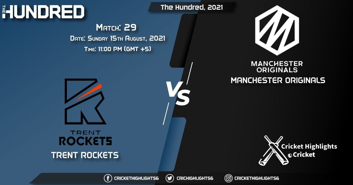 TRT vs MNR, Live Scorecard, Match 29, August 15, 2021, Live Cricket Score, The Hundred, 2021