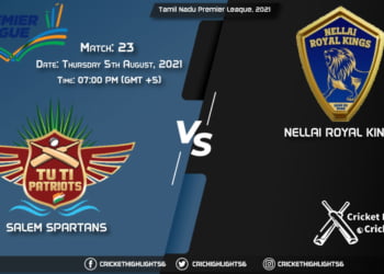 Tamil Nadu Premier League, 2021 Live Match 23, SS vs NRK LIVE Streaming for free, When, Where, How to Watch