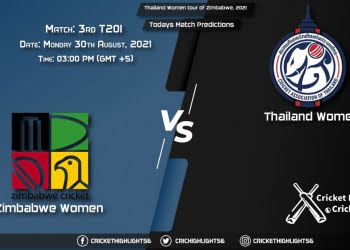 Thailand Women tour of Zimbabwe, 2021, Match 3rd T20I ZM-W vs TL-W, Playing 11 & Today's Match Predictions