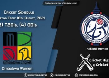 Thailand Women tour of Zimbabwe, 2021 - Schedule, Fixture List, Match Timings, Live Score, Results, Venues, Teams and Squads