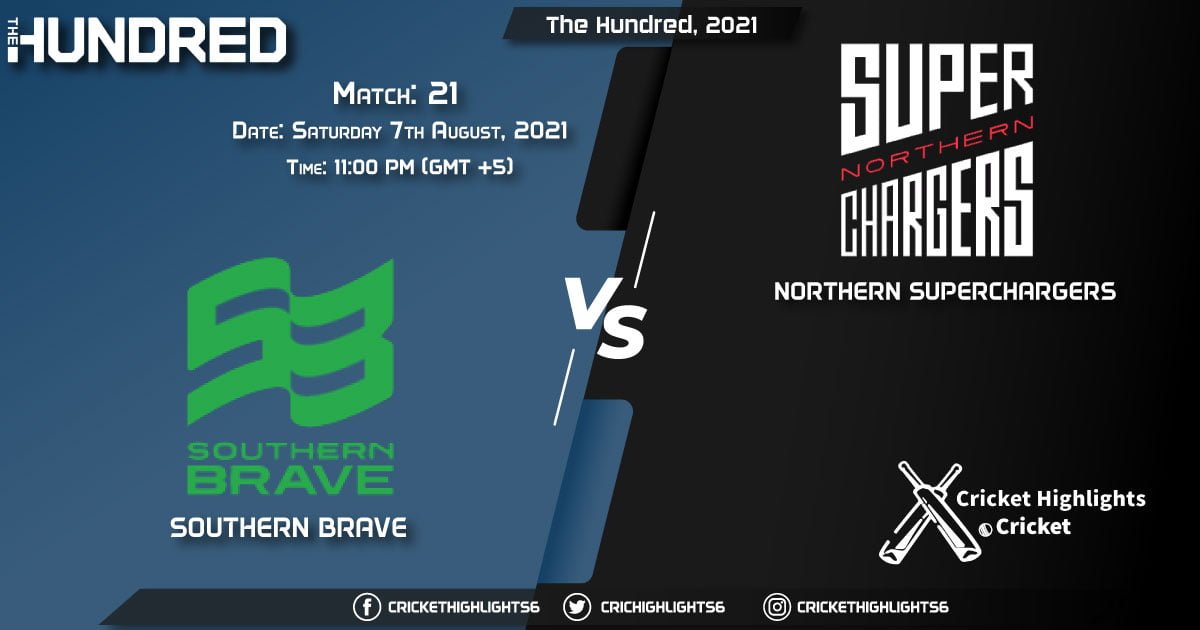 The Hundred, 2021 Live Match 21, SOB vs NOS LIVE Streaming for free, When, Where, How to Watch