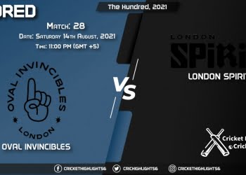The Hundred, 2021 Live Match 28, OVI vs LNS LIVE Streaming for free, When, Where, How to Watch