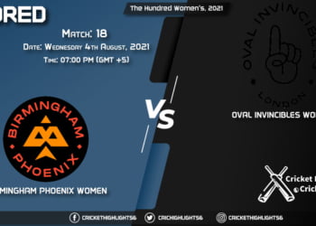 The Hundred Women, 2021 Live Match 18, BPH-W vs OVI-W LIVE Streaming for free, When, Where, How to Watch