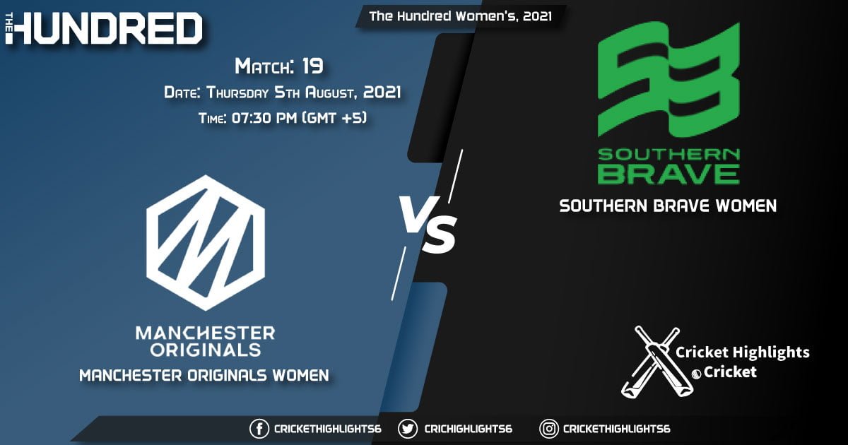 The Hundred Women, 2021 Live Match 19, MNR-W vs SOB-W LIVE Streaming for free, When, Where, How to Watch