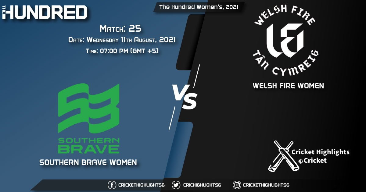 The Hundred Women, 2021 Live Match 25, SOB-W vs WEF-W LIVE Streaming for free, When, Where, How to Watch