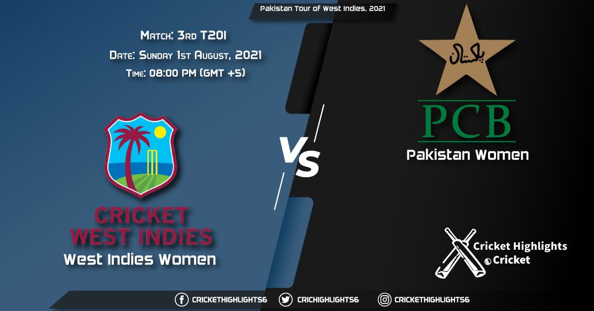 WI vs PAK, Live Scorecard, Match 3rd T20I, August 1, 2021, Live Cricket Score, Pakistan Tour of West Indies, 2021