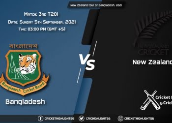 BAN vs NZ Live Score Match 3rd T20I, Playing 11 Live Match Today, September 5, 2021, New Zealand tour of Bangladesh, 2021