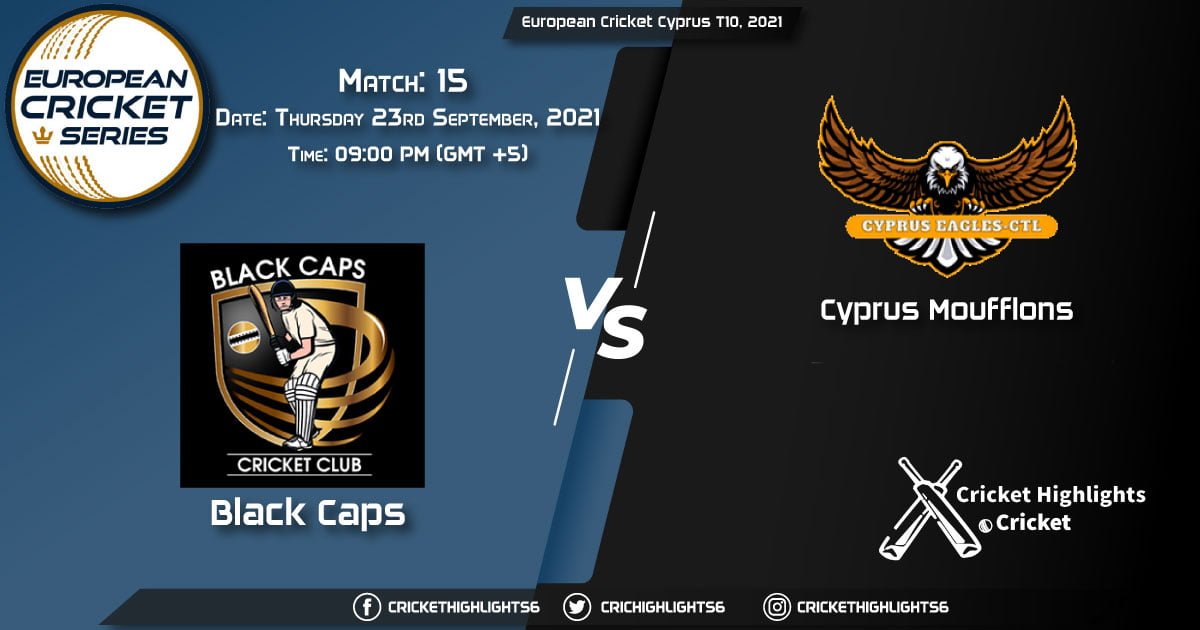BCP vs CYM Live Score Match 15, Playing 11 Live Match Today, September 23, 2021, European Cricket Cyprus T10, 2021