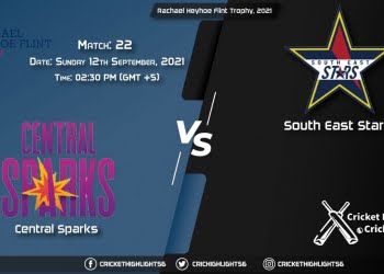 CES vs SES Live Score Match 22, Playing 11 Live Match Today, September 12, 2021, Rachael Heyhoe Flint Trophy, 2021