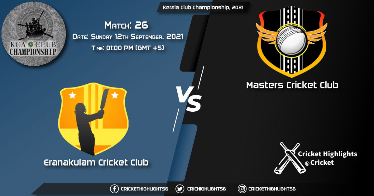ENC vs MTC Live Score Match 26, Playing 11 Live Match Today, September 12, 2021, Kerala Club Championship, 2021