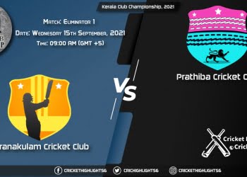 ENC vs PRC Live Score Match Eliminator 1, Playing 11 Live Match Today, September 15, 2021, Kerala Club Championship, 2021
