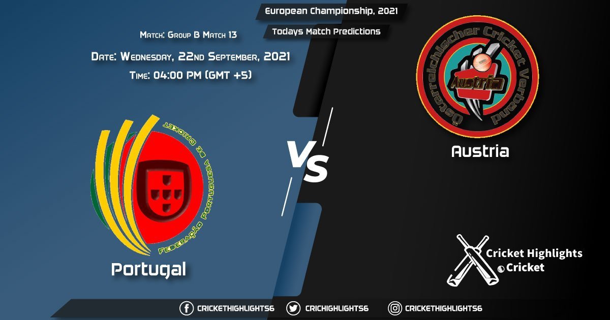 European Championship, 2021, Group B - Match 13 POR vs AUT, Playing 11 & Today's Match Predictionsv