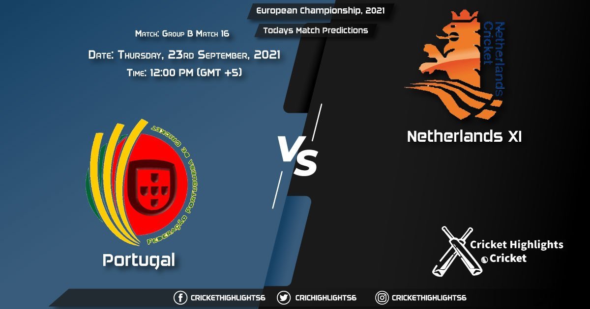 European Championship, 2021, Group B - Match 16 POR vs NED XI, Playing 11 & Today's Match Predictions