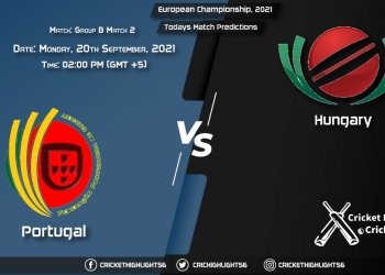 European Championship, 2021, Group B - Match 2 POR vs HUN, Playing 11 & Today's Match Predictions