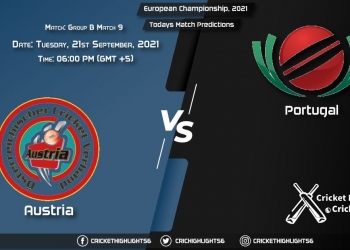European Championship, 2021, Group B - Match 9 AUT vs POR, Playing 11 & Today's Match Predictions
