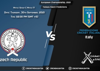 European Championship, 2021, Group C - Match 17 CZR vs ITA, Playing 11 & Today's Match Predictions