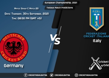 European Championship, 2021, Group C - Match 20 GER vs ITA, Playing 11 & Today's Match Predictions
