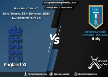 European Championship, 2021, Group C - Match 7: ENG XI vs ITA, Playing 11 & Today's Match Predictions