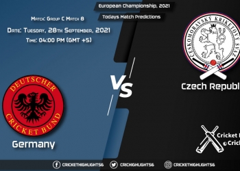 European Championship, 2021, Group C - Match 8 GER vs CZR, Playing 11 & Today's Match Predictions