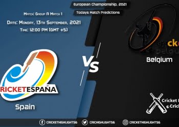 European Championship, 2021, Match 1 SPA vs BEL, Playing 11 & Today's Match Predictions