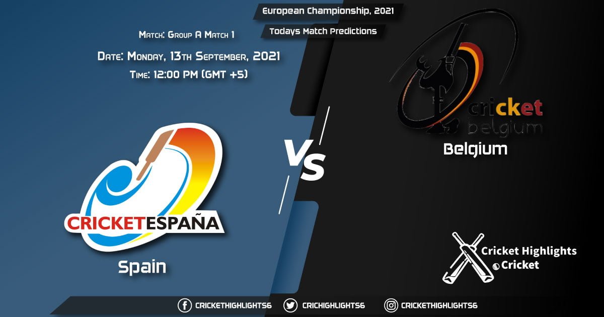 European Championship, 2021, Match 1 SPA vs BEL, Playing 11 & Today's Match Predictions