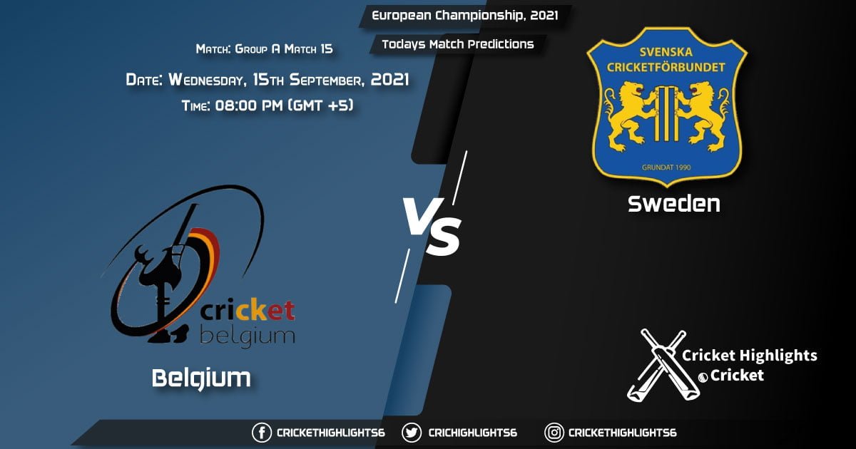 European Championship, 2021, Match 15 BEL vs SWE, Playing 11 & Today's Match Predictions