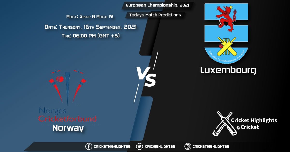 European Championship, 2021, Match 19 NOR vs LUX, Playing 11 & Today's Match Predictions
