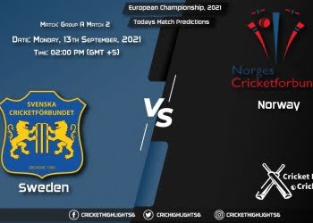 European Championship, 2021, Match 2 SWE vs NOR, Playing 11 & Today's Match Predictions