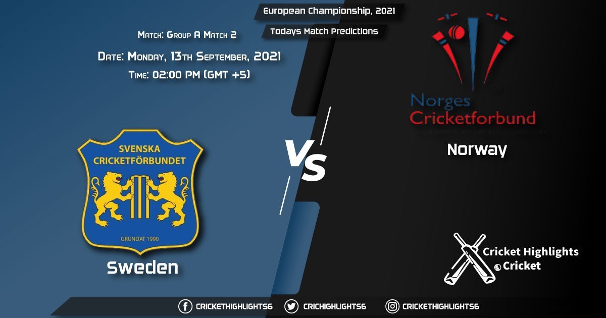 European Championship, 2021, Match 2 SWE vs NOR, Playing 11 & Today's Match Predictions