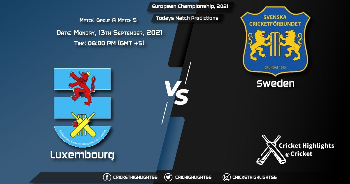 European Championship, 2021, Match 5 LUX vs SWE, Playing 11 & Today's Match Predictions