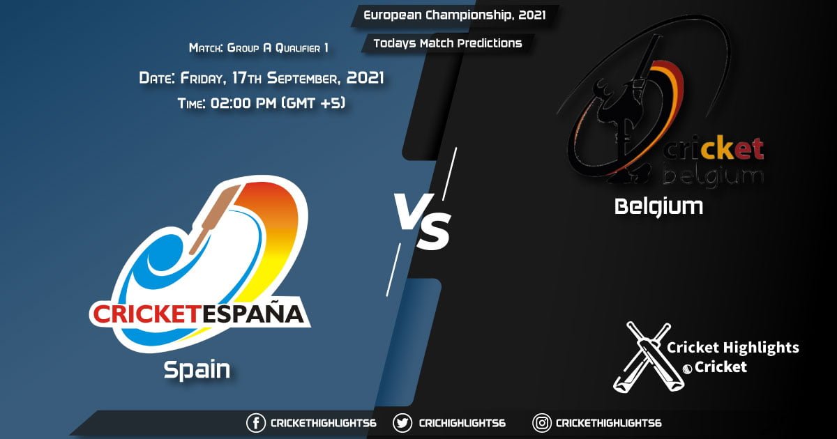 European Championship, 2021, Match Qualifier 1 SPA vs BEL, Playing 11 & Today's Match Predictions