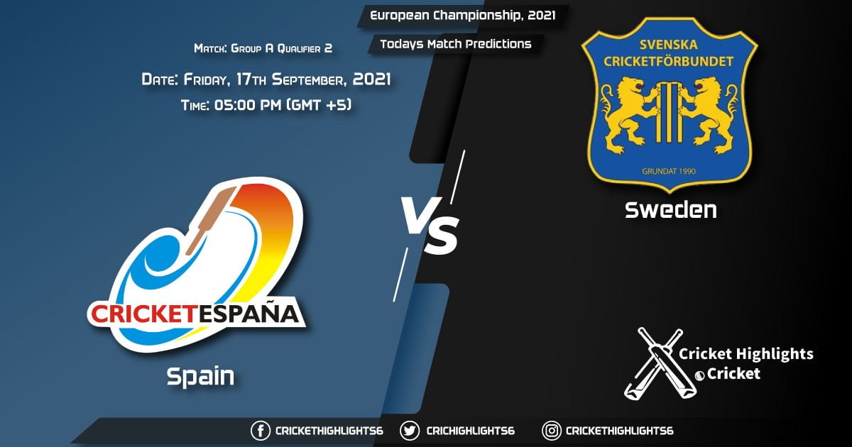 European Championship, 2021, Match Qualifier 2 SPA vs SWE, Playing 11 & Today's Match Predictions
