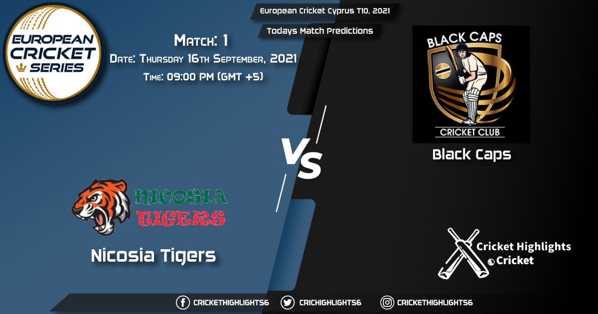 European Cricket Cyprus T10, 2021, Match 1 NCT vs BCP, Playing 11 & Today's Match Predictions
