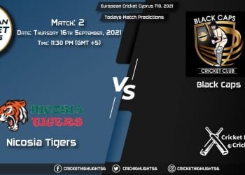 European Cricket Cyprus T10, 2021, Match 2 NCT vs BCP, Playing 11 & Today's Match Predictions
