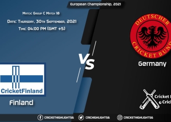 FIN vs GER Live Score Match 18 - Group C, Playing 11 Live Match Today, September 30, 2021, European Championship, 2021